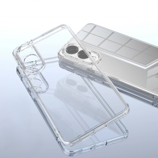 Силиконов кейс MBX 2mm, За Samsung Galaxy S25 Edge, Прозрачен от Fonax.bg