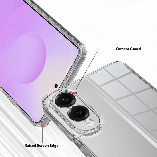 Силиконов кейс MBX 2mm, За Samsung Galaxy S25 Edge, Прозрачен от Fonax.bg