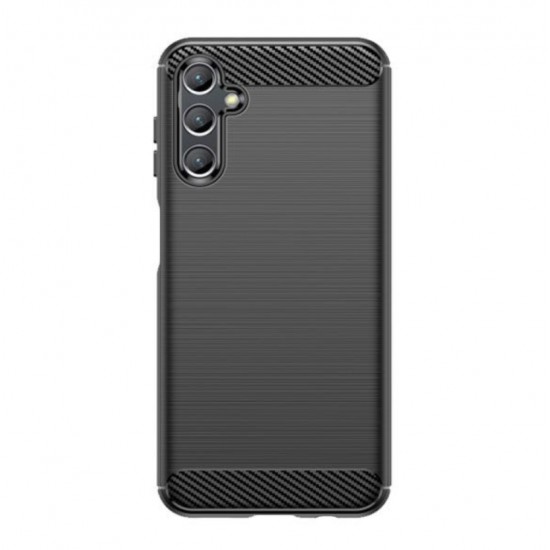 Силиконов кейс MBX Carbon, За Samsung Galaxy A35 (A356B), Черен от Fonax.bg