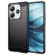 Силиконов кейс MBX Carbon, За Xiaomi Redmi Note 14 5G, Черен от Fonax.bg