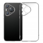 Силиконов кейс MBX Jelly 1.5mm, За Huawei Pura 70 Pro, Прозрачен