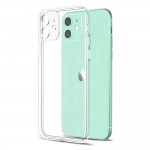Силиконов кейс MBX Jelly 1.5mm, За iPhone 11 (6.1), Прозрачен