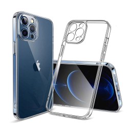 Силиконов кейс MBX Jelly 1.5mm, За iPhone 14 Pro Max (6.7), Прозрачен