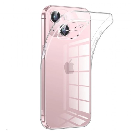 Силиконов кейс MBX Jelly 1.5mm, За iPhone 15 (6.1), Прозрачен от Fonax.bg