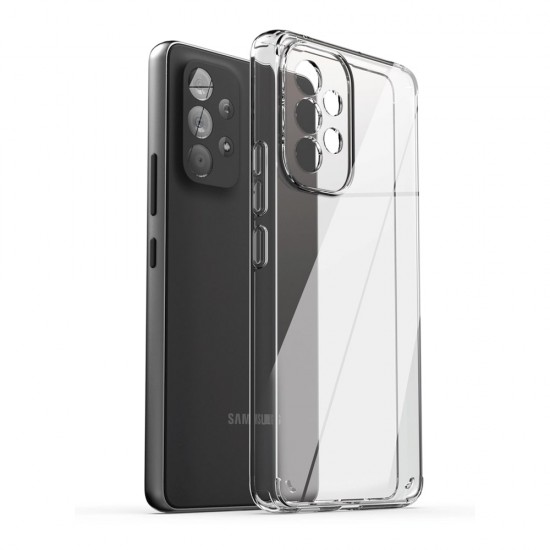 Силиконов кейс MBX Jelly 1.5mm, За Samsung Galaxy A73 5G (A736B), Прозрачен от Fonax.bg