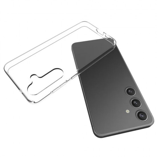 Силиконов кейс MBX, За Samsung Galaxy S25, Прозрачен от Fonax.bg