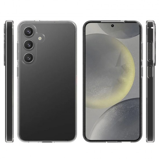 Силиконов кейс MBX, За Samsung Galaxy S25, Прозрачен от Fonax.bg