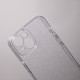 Силиконов кейс Shine 2 mm брокатен, За Honor 600 Pro, Прозрачен