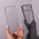Силиконов кейс Shine 2 mm брокатен, За iPhone 15 Pro Max (6.7), Прозрачен от Fonax.bg