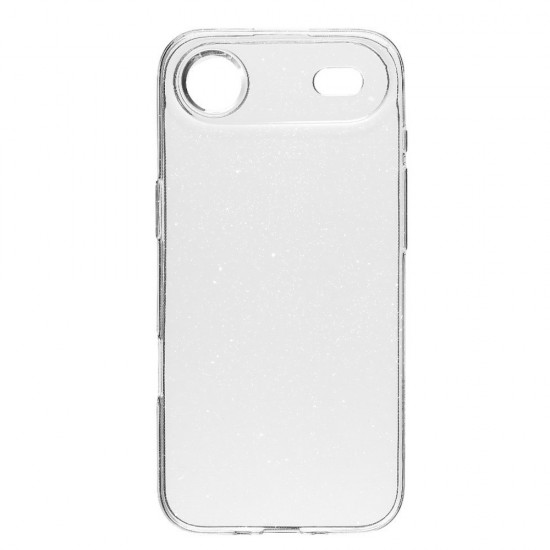 Силиконов кейс Shine 2 mm брокатен, За iPhone 17 Air (6.9), Прозрачен от Fonax.bg