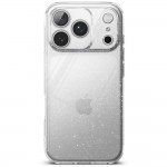 Силиконов кейс Shine 2 mm брокатен, За iPhone 17 Pro / 18 Pro, Прозрачен