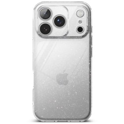 Силиконов кейс Shine 2 mm брокатен, За iPhone 17 Pro Max/ 18 Pro Max, Прозрачен