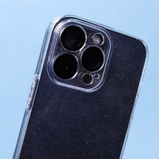 Силиконов кейс Shine 2 mm брокатен, За Samsung Galaxy S22 5G (S901B), Прозрачен от Fonax.bg