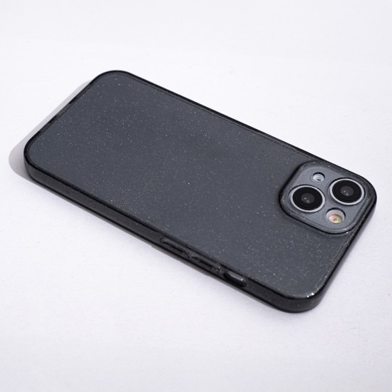 Силиконов кейс Shine 2 mm брокатен, За Samsung Galaxy S24 (S921B), Черен от Fonax.bg