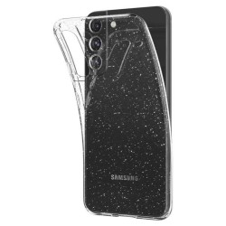 Силиконов кейс Shine 2 mm брокатен, За Samsung Galaxy S24 (S921B), Прозрачен