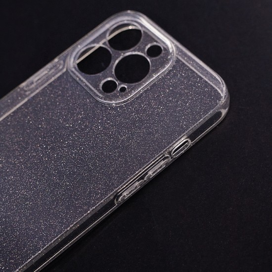 Силиконов кейс Shine 2 mm брокатен, За Samsung Galaxy S22 5G (S901B), Прозрачен от Fonax.bg