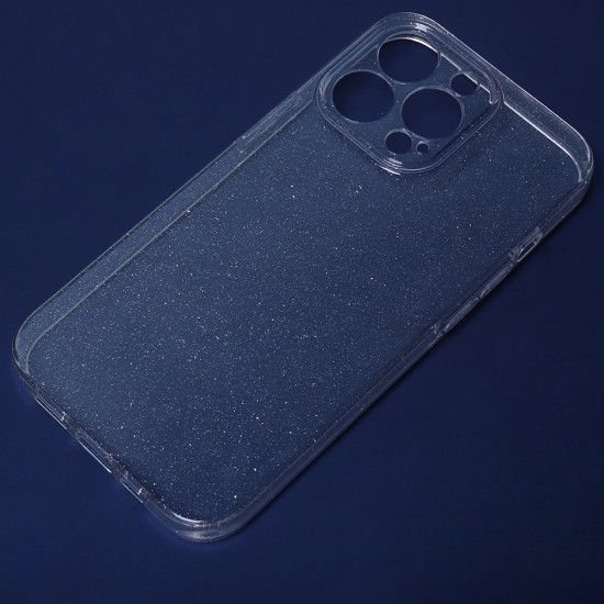 Силиконов кейс Shine 2 mm брокатен, За Samsung Galaxy S22 5G (S901B), Прозрачен от Fonax.bg