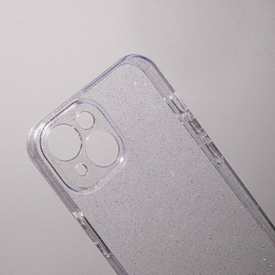 Силиконов кейс Shine 2 mm брокатен, За Xiaomi Redmi A3, Прозрачен от Fonax.bg