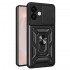 Силиконов твърд кейс bSmart Defender Slide, За Honor 600, Черен