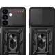 Силиконов твърд кейс bSmart Defender Slide, За Samsung Galaxy S23 Plus (S916B), Черен от Fonax.bg