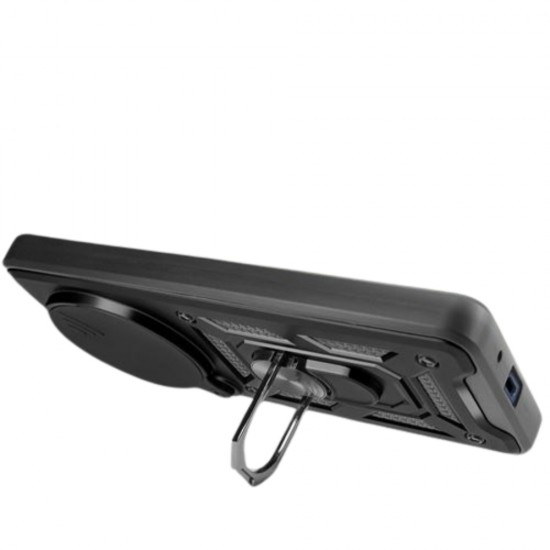 Силиконов твърд кейс bSmart Defender Slide, За Xiaomi Redmi A3, Черен от Fonax.bg