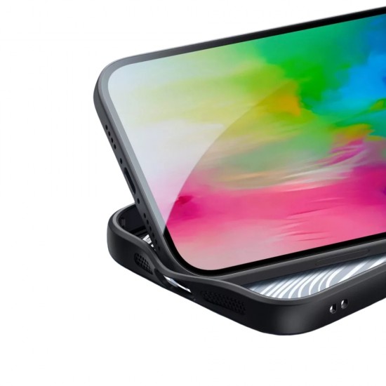 Силиконов твърд кейс Dux Ducis AIMO Magsafe, За iPhone 16 (6.1), Черен от Fonax.bg