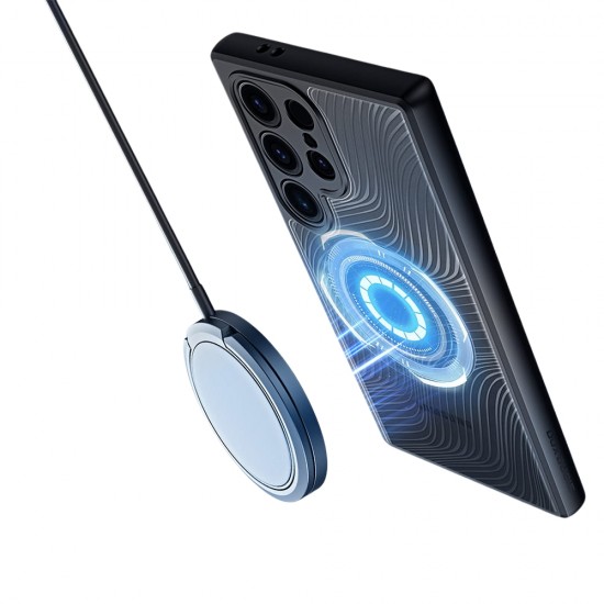 Силиконов твърд кейс Dux Ducis AIMO с Magsafe, За Samsung Galaxy S24 Ultra (S928B), Черен от Fonax.bg