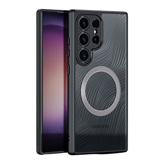 Силиконов твърд кейс Dux Ducis AIMO с Magsafe, За Samsung Galaxy S24 Ultra (S928B), Черен от Fonax.bg