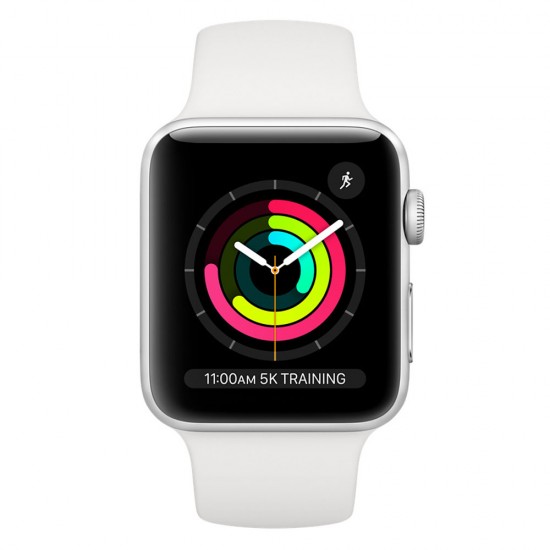Силиконова каишка bSmart за часовник Apple iWatch 42/44/45/46/49mm, Бяла от Fonax.bg