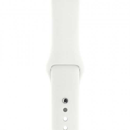 Силиконова каишка bSmart за часовник Apple iWatch 42/44/45/46/49mm, Бяла от Fonax.bg