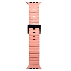 Силиконова каишка с дупки bSmart Ocean с магнитно закопчаване, за часовник Apple iWatch 42/44/45/46/49mm, Розова