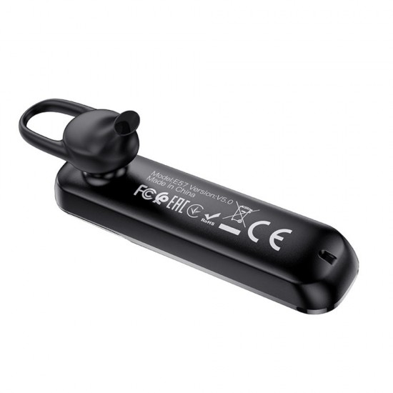 Слушалка хендсфри Bluetooth Hoco E57, Черна