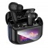 Слушалки Bluetooth безжични Hoco TWS ANC ENC EQ21 с тъчскрийн, черни
