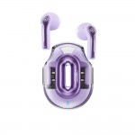 Слушалки Bluetooth безжични XO X43 TWS, светлолилави
