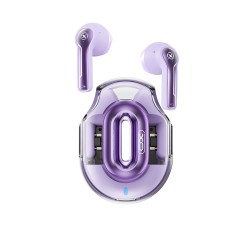 Слушалки Bluetooth безжични XO X43 TWS, светлолилави