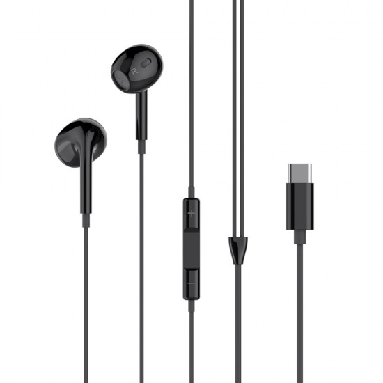 Слушалки HF XO EP74 USB-C, Черни от Fonax.bg