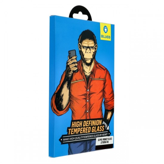 Стъклен протектор за дисплей Blueo 5D Full Strong HD с цяло лепило, За iPhone 11 (6.1), Черен от Fonax.bg