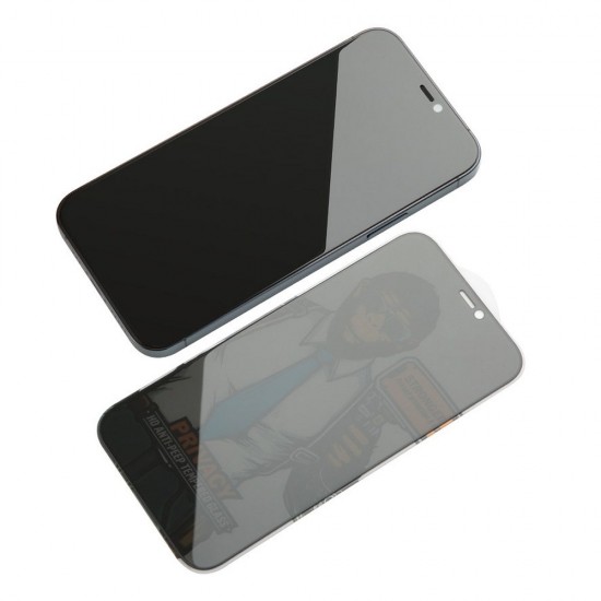 Стъклен протектор за дисплей Blueo 5D Full Strong Privacy с цяло лепило, За iPhone 14 Plus (6.7), Черен от Fonax.bg