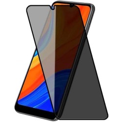 Стъклен протектор MBX 5D Full Privacy с цяло лепило, За Samsung Galaxy A35 (A356B), Черен