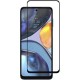 Стъклен протектор OG Premium paper box с цяло лепило, За Motorola Moto G22, Черен