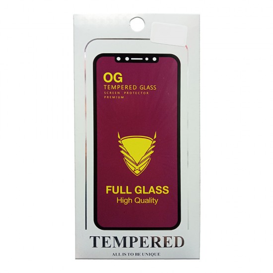 Стъклен протектор за дисплей OG paper box 5D Slim с цяло лепило, За Xiaomi Redmi Note 10 5G/Poco M3 Pro/Poco M3 Pro 5G, Черен от Fonax.bg