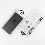 Стъклен протектор OG Premium Privacy с цяло лепило, За Xiaomi Redmi 17, Черен