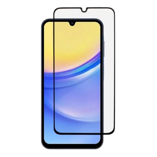 Стъклен протектор за дисплей OG 5D Slim с цяло лепило, За Samsung Galaxy A15 4G/5G (A155F/A156B), Черен от Fonax.bg