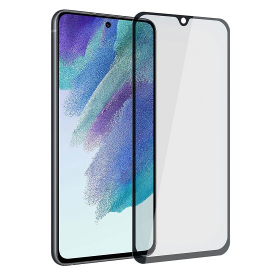 Стъклен протектор за дисплей OG 5D Slim с цяло лепило, За Samsung Galaxy S21 FE 5G (G990B), Черен от Fonax.bg