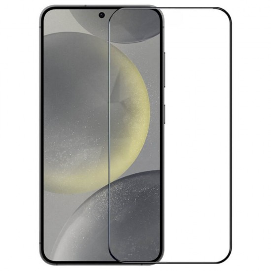 Стъклен протектор за дисплей OG 5D Slim с цяло лепило, За Samsung Galaxy S24 (S921B), Черен от Fonax.bg