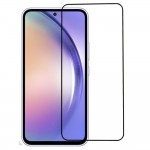 Стъклен протектор OG Premium с цяло лепило, За Samsung Galaxy S25 FE, Черен