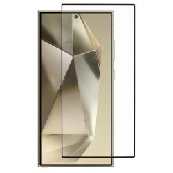 Стъклен протектор OG Premium с цяло лепило, За Samsung Galaxy S25 Ultra, Черен