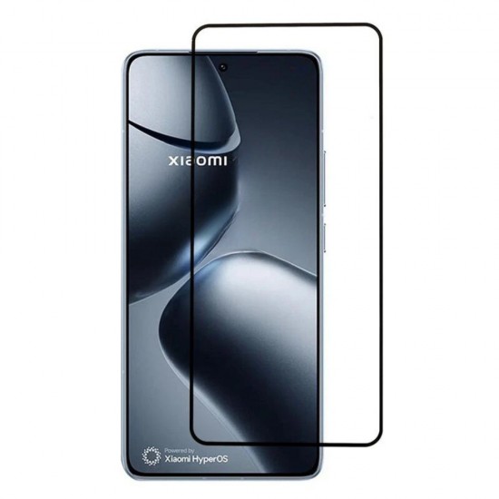 Стъклен протектор за дисплей OG 5D Slim с цяло лепило, За Xiaomi 14T / 14T Pro, Черен от Fonax.bg