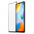 Стъклен протектор OG Premium с цяло лепило, За Xiaomi Redmi 10C, Черен