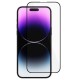 Стъклен протектор за дисплей Ceramic 5D Full с цяло лепило, За iPhone 16 Pro (6.3), Черен от Fonax.bg
